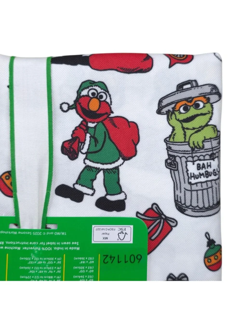 Sesame Street Christmas Tablecloth 60